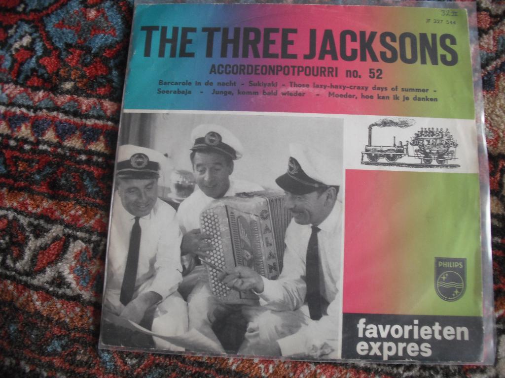 The Three Jacksons - No 52., Cd's en Dvd's, Vinyl Singles, Ophalen of Verzenden, Zo goed als nieuw, Pop