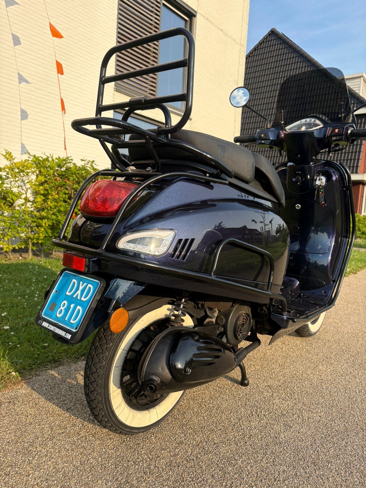 Btc Riva Luxury Speciale uitvoering Kameleon! Snorscooter, Ophalen of Verzenden, Zo goed als nieuw, Benzine, Overige merken