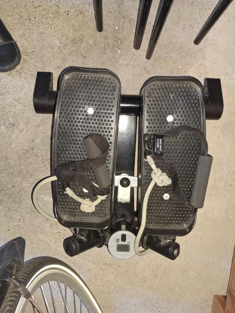 Mini Stepper met Weerstandsbanden - Compact & Effectief, Sport en Fitness, Ophalen of Verzenden, Gebruikt, Benen, Overige typen