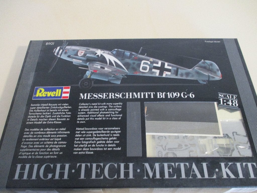 Revell Messerschmitt BF-109 G-6, Hobby en Vrije tijd, Modelbouw | Vliegtuigen en Helikopters, Revell, Ophalen of Verzenden, Zo goed als nieuw