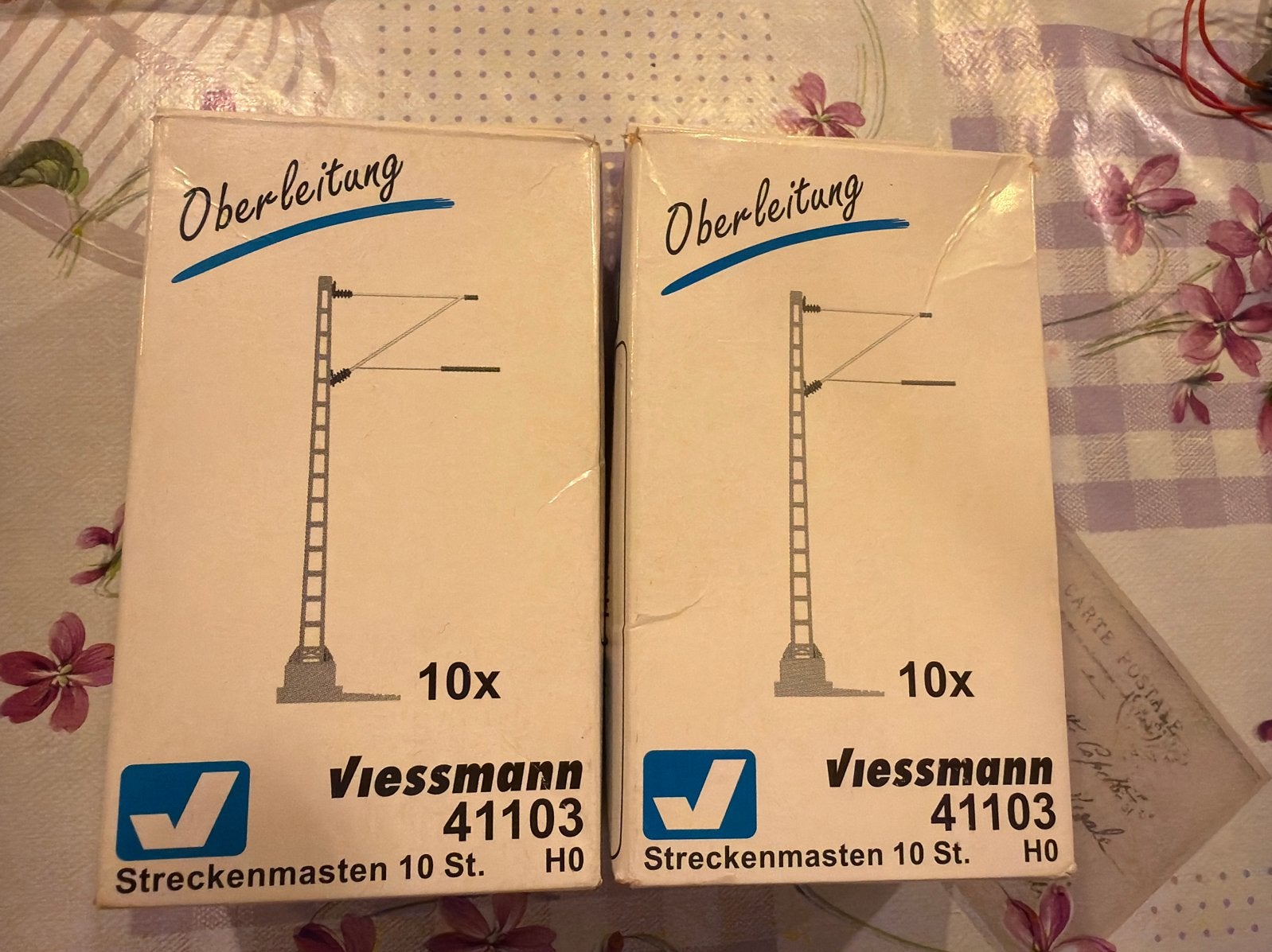 20x Viessmann H0 41103 Bovenleidingsmasten (Nieuw), Overige merken, Gelijkstroom of Wisselstroom, Overige typen, Ophalen of Verzenden