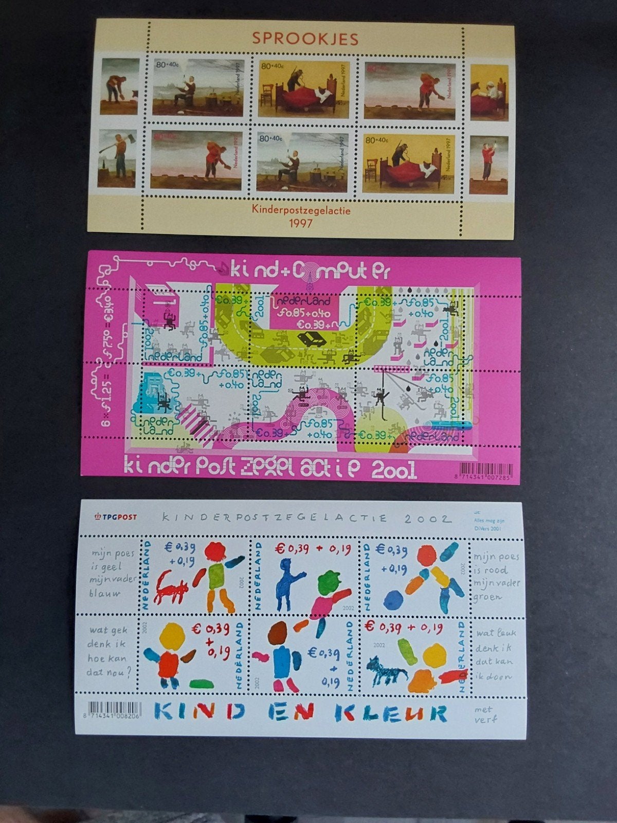 Nederlandse Kinderpostzegels - Diverse Jaren, Postzegels en Munten, Verzenden, Na 1940, Postfris
