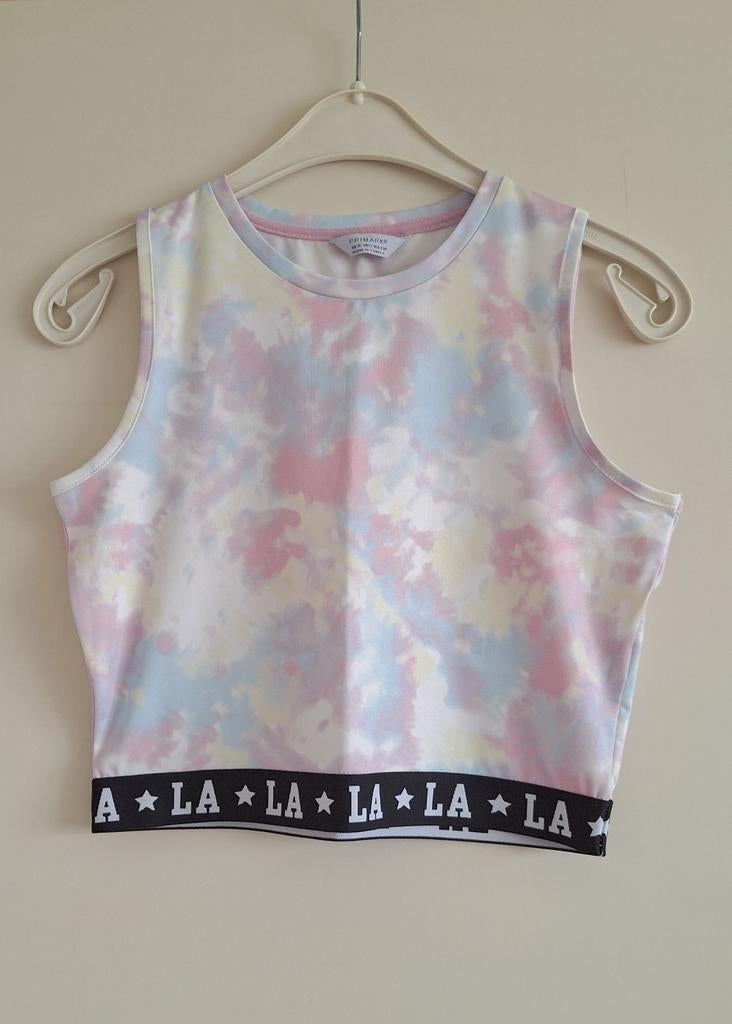 NIEUW! Sport topje/hemdje/shirt tie dye maat 164, Meisje, Ophalen of Verzenden, Primark, Nieuw