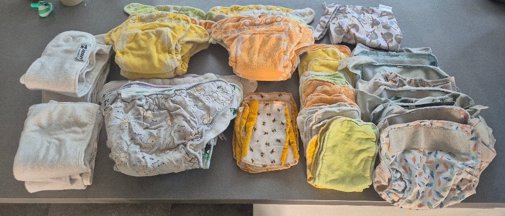 Gratis af te halan - Wasbare luier-set Anavy, Ophalen, Gebruikt
