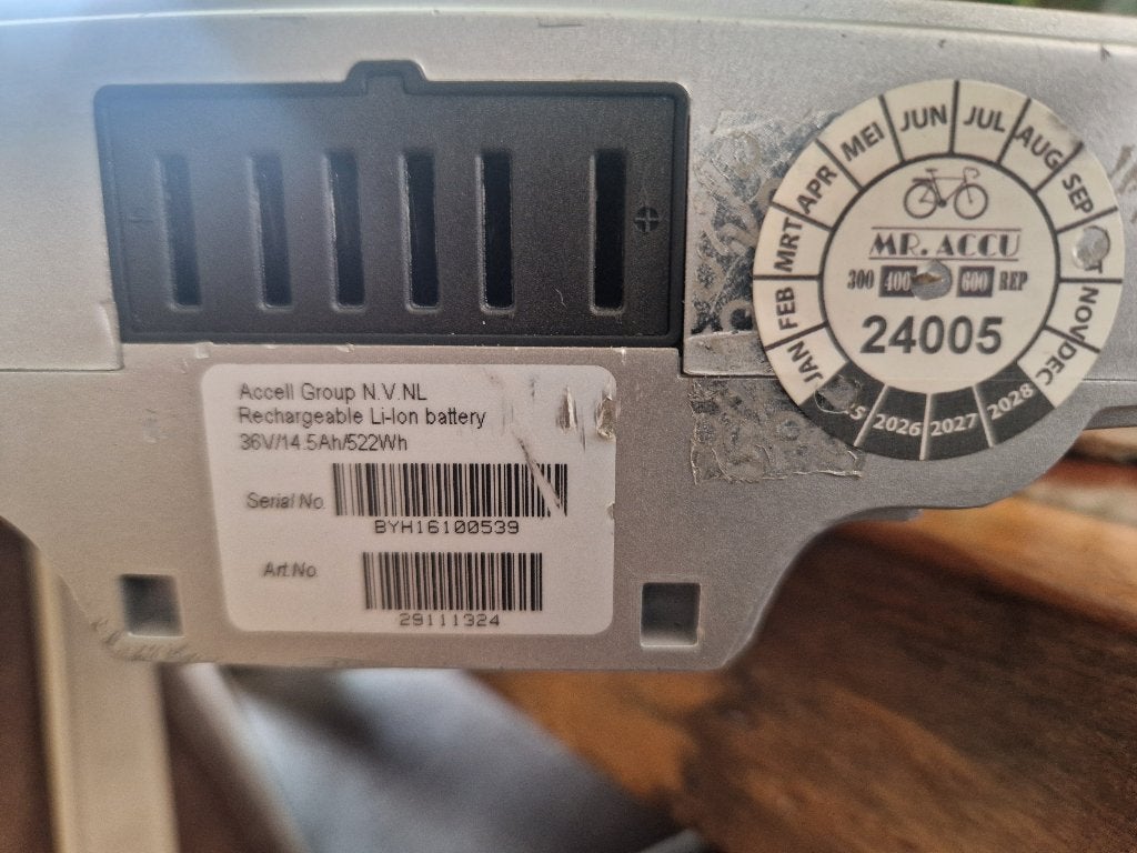 Elektrische Fiets, Ophalen, Sparta, Gebruikt, 55 tot 59 cm