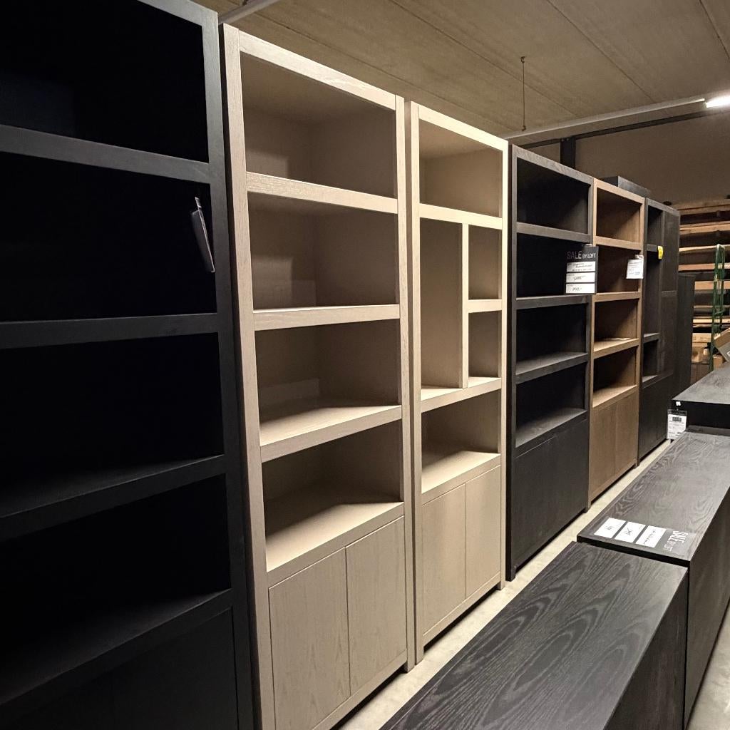 vakkenkast, Huis en Inrichting, Kasten | Boekenkasten, Eikenhout, Zo goed als nieuw, 150 tot 200 cm, 25 tot 50 cm