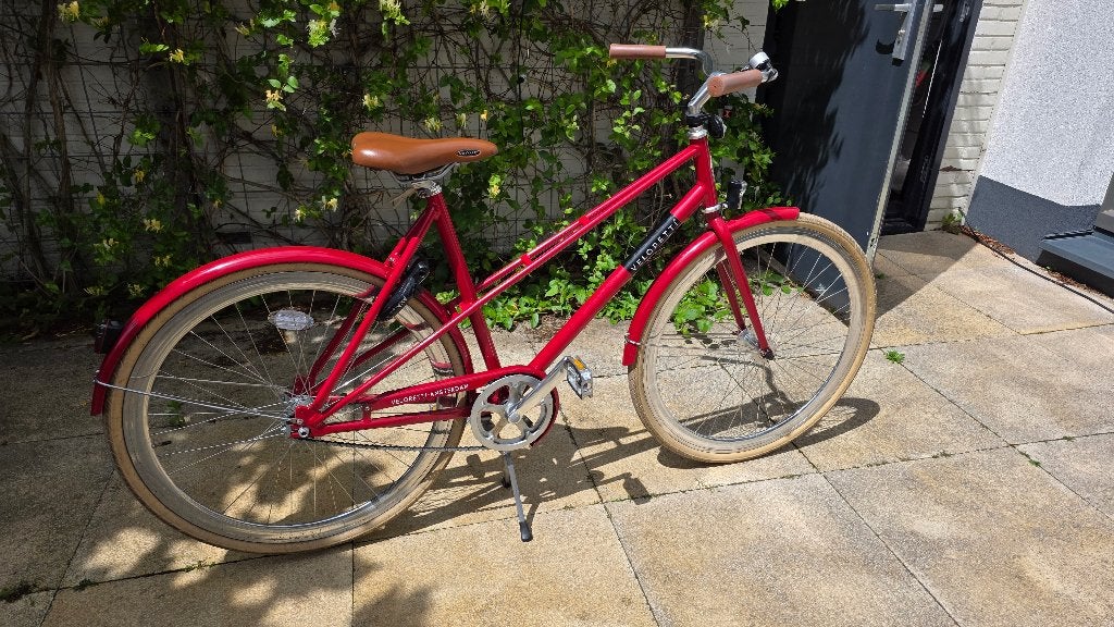 Veloretti Damesfiets | Rood, Fietsen en Brommers, Fietsen | Dames | Damesfietsen, Gebruikt, Overige merken, (Extra) lage instap