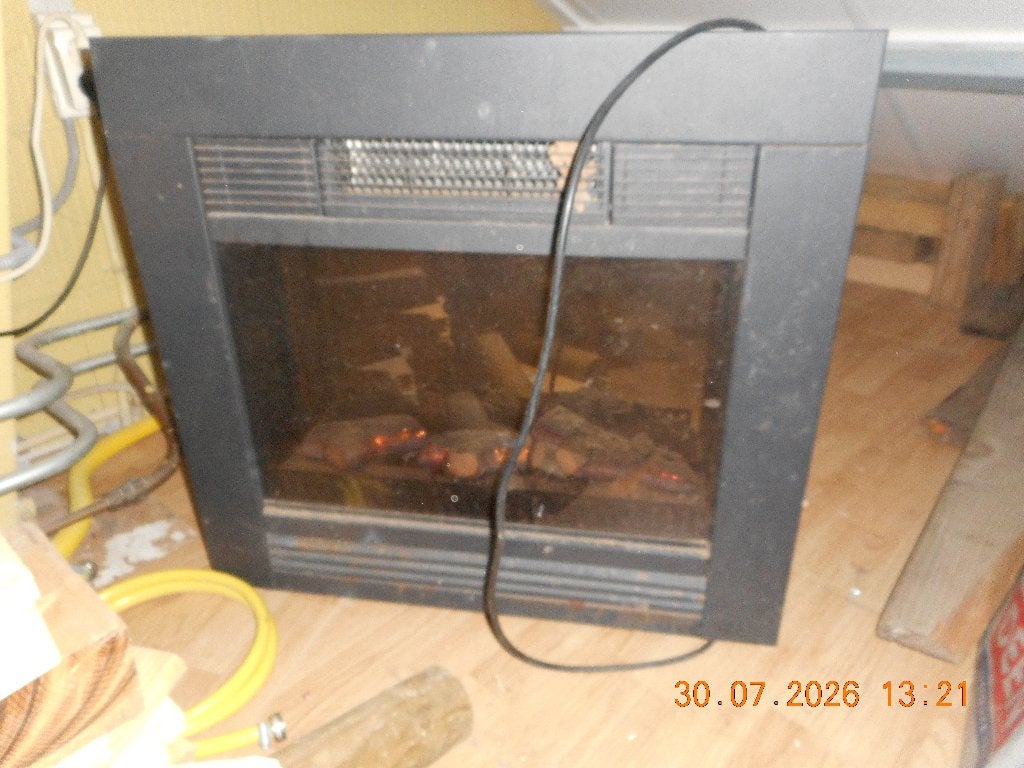 sfeer haard, Ophalen, Gebruikt, Elektrisch, Houtkachel