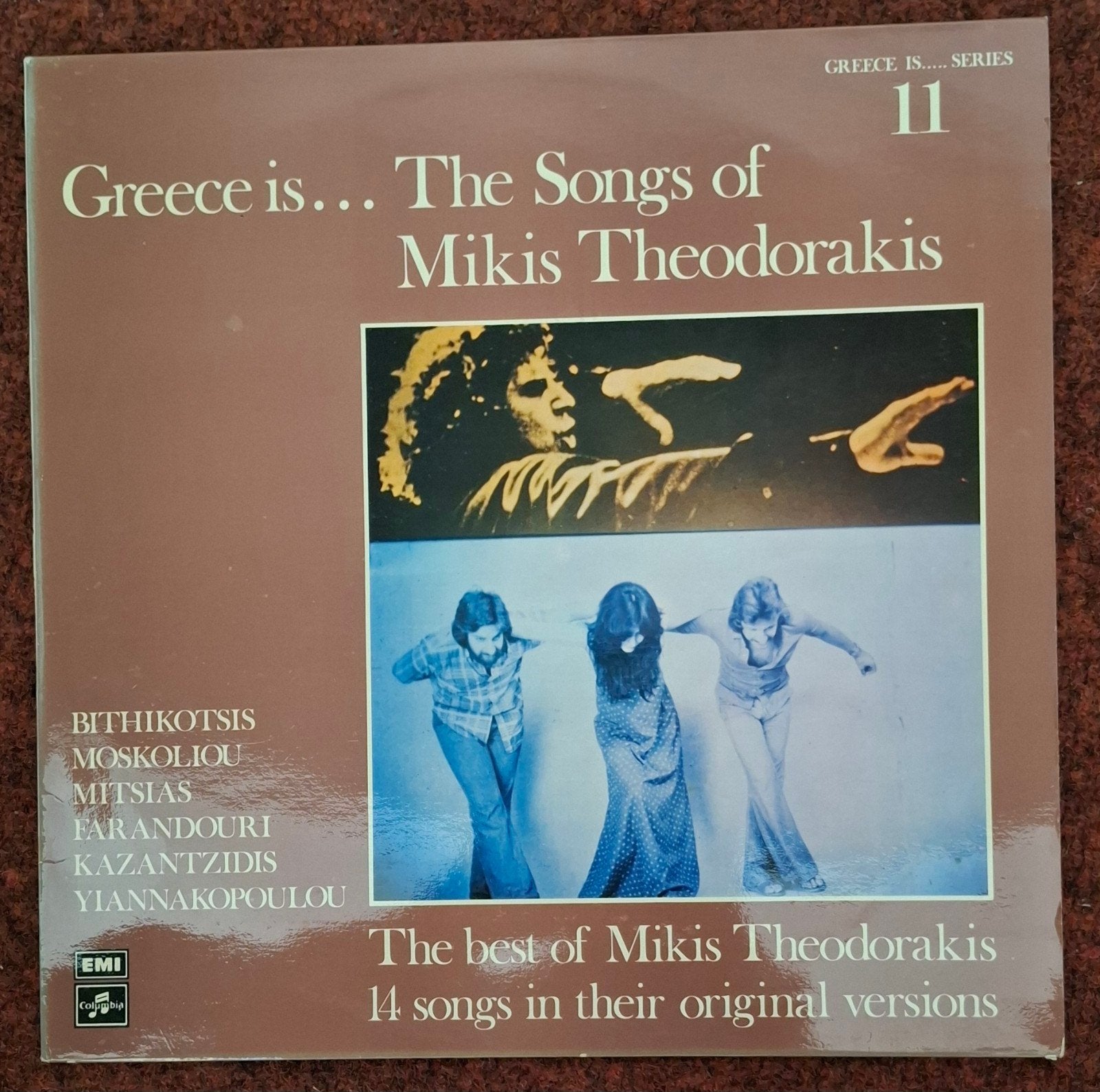 Mikis Theodorakis - Greece is.The Songs of Mikis Theodorak, LP, Gebruikt, Overige genres, Ophalen of Verzenden