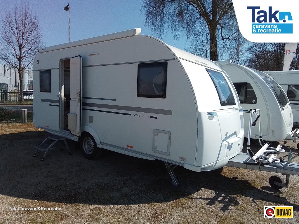 Adria Altea 462 PU, Caravans en Kamperen, Caravans, Rondzit, Schokbreker, Bedrijf, Adria