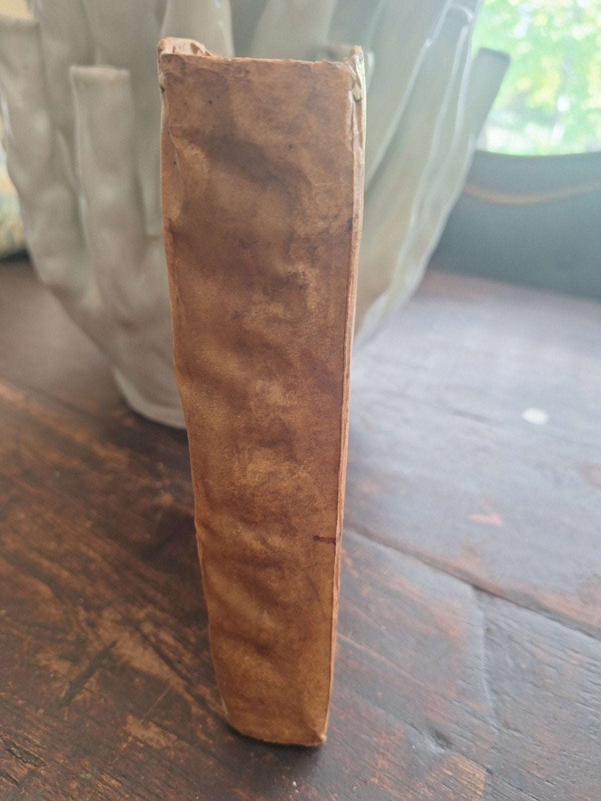 antiek perkamenten boek  uit 1785, Antiek en Kunst, Antiek | Boeken en Bijbels, Ophalen of Verzenden