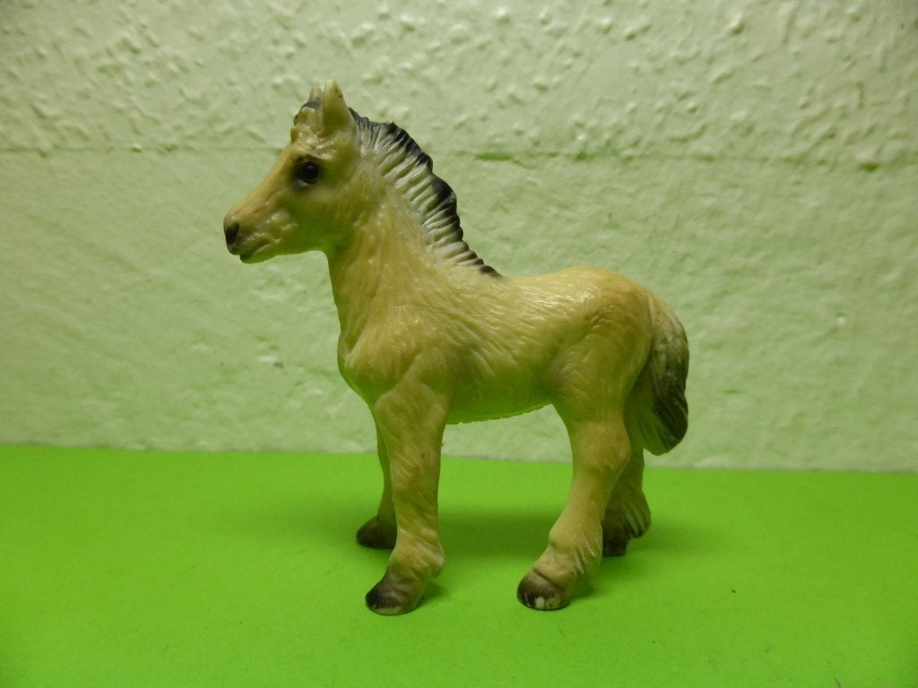 Fjord veulen, dierfiguur Bullyland, Verzamelen, Dierenverzamelingen, Ophalen of Verzenden, Zo goed als nieuw, Paard, Beeldje of Figuurtje