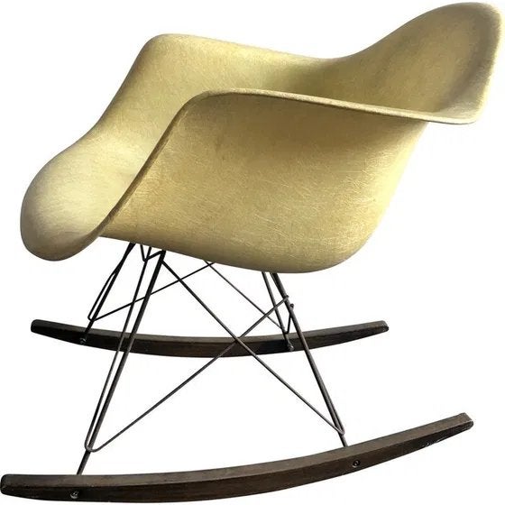 Vintage Eames RAR Schommelstoel - Herman Miller - Jaren '50, Ophalen