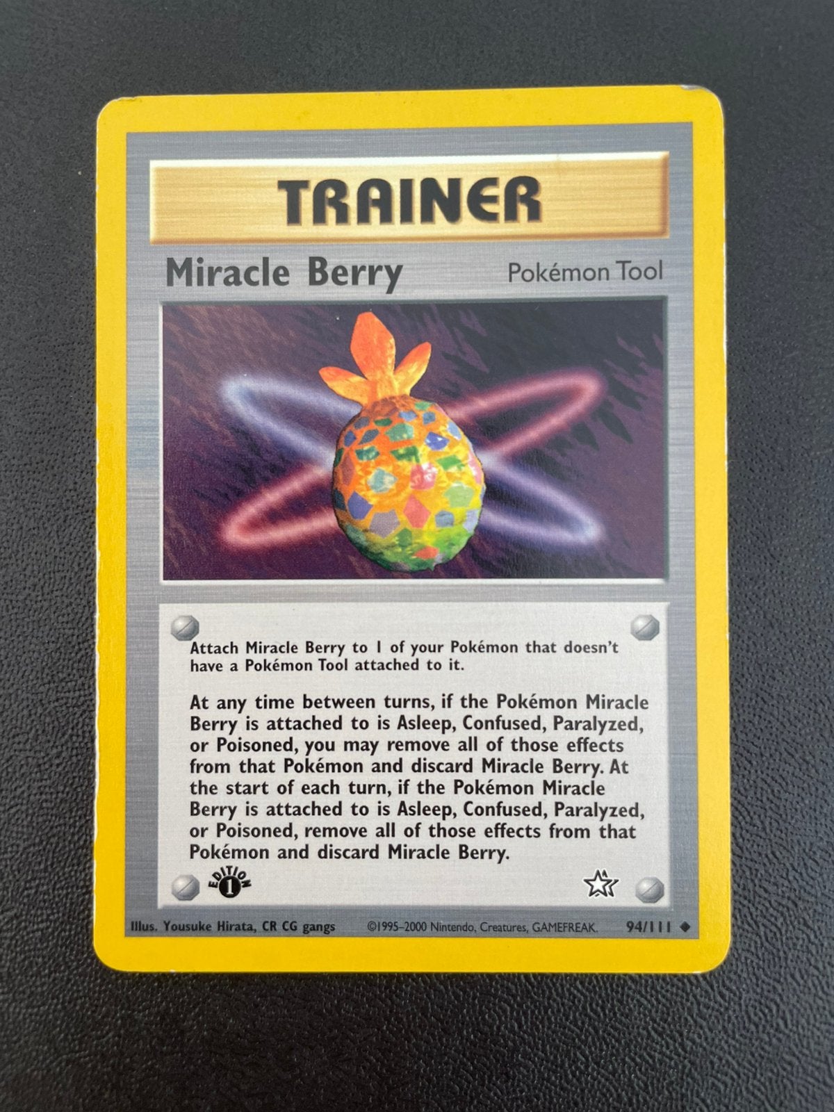 Miracle Berry 94/111 First Edition Neo Genesis, Verzenden, Zo goed als nieuw