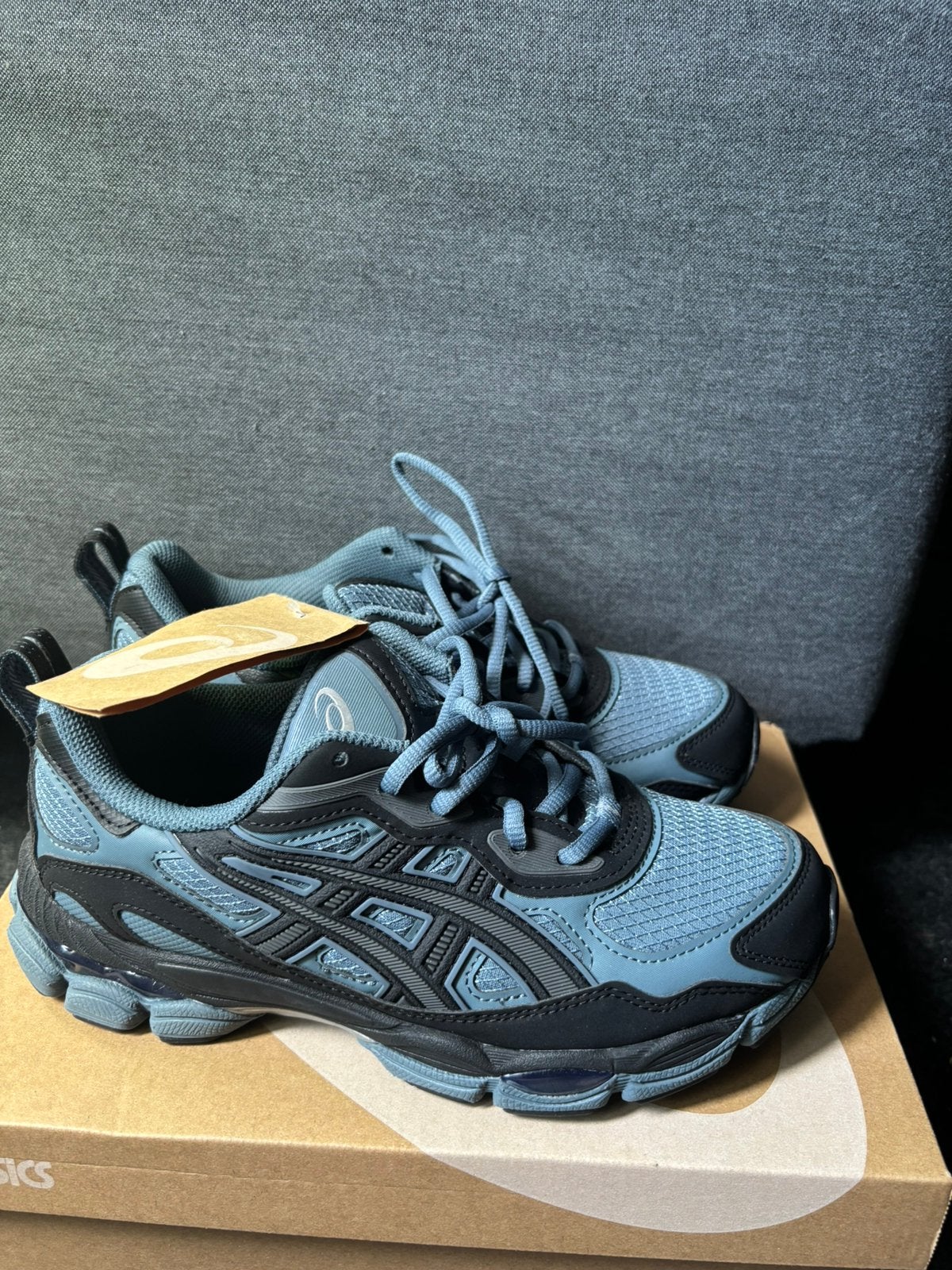 Asics Gel Nyc, Blauw, Ophalen of Verzenden, Sneakers of Gympen, Zo goed als nieuw