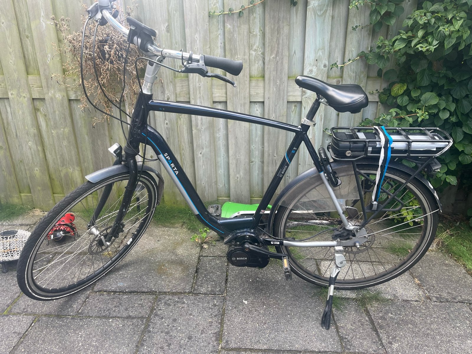 Opknapper of onderdelen: Sparta E-bike met Bosch motor, Fietsen en Brommers, Elektrische fietsen, Ophalen, Minder dan 30 km per accu