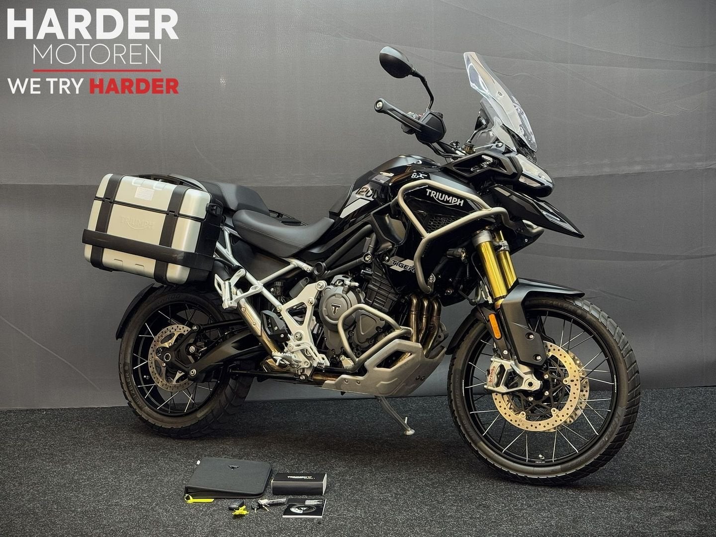 TRIUMPH TIGER 1200 RALLY PRO/ORI NL/BOMVOL OPTIES/GARANTIE!, 1160 cc, Motorrijbewijs A, Bedrijf, Meer dan 35 kW