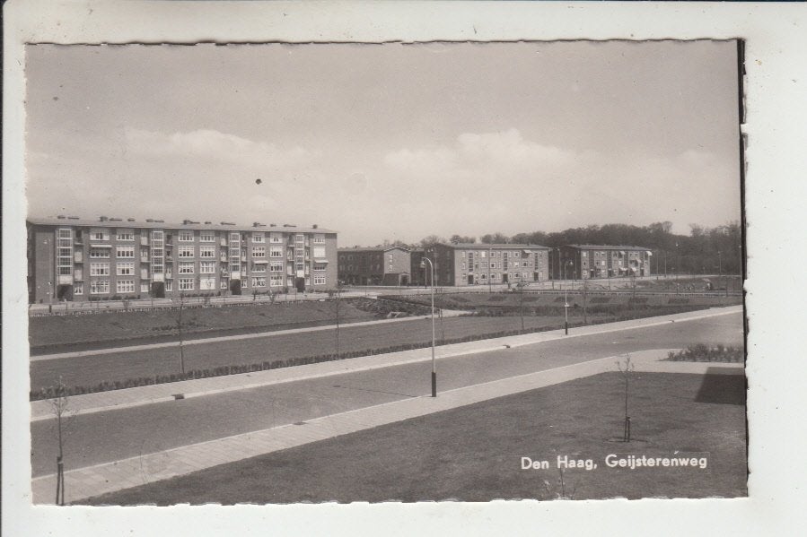 Den Haag, Geijsterenweg, Verzamelen, Ansichtkaarten | Nederland, Ophalen of Verzenden, 1960 tot 1980, Ongelopen, Zuid-Holland