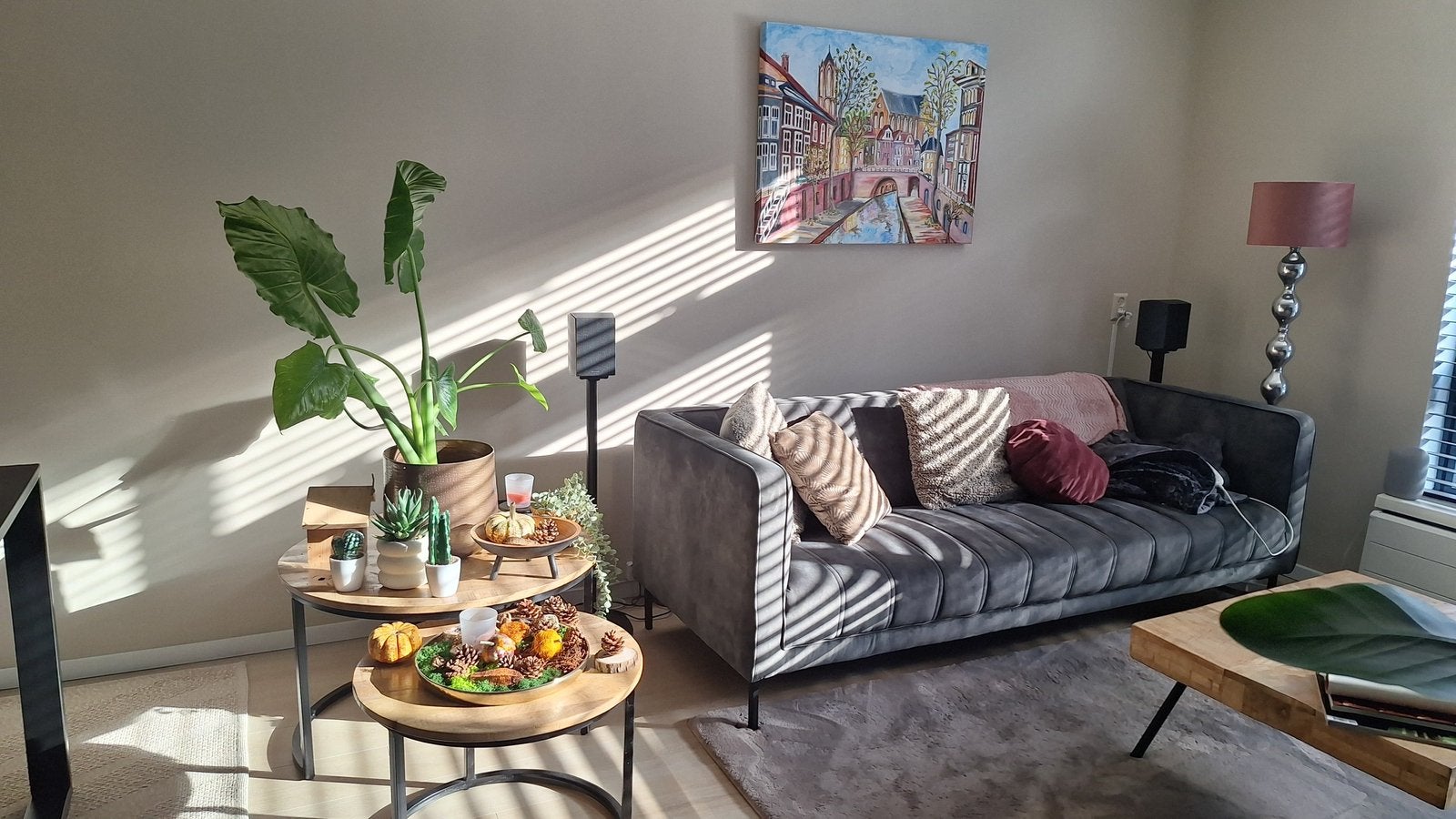 Designer sofa 3 zits groen velvet, Ophalen, Gebruikt, Vintage bohemian, Driepersoons