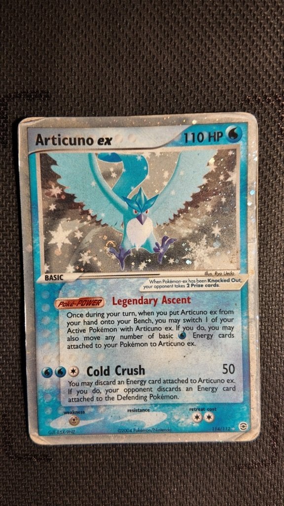 Articuno ex 114 FireRed & LeafGreen | Pokemon kaart, Ophalen, Zo goed als nieuw, Losse kaart, Foil