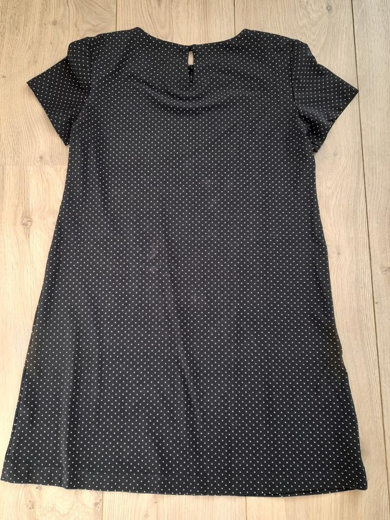La Dress girls zwart jurkje met stippeltjes, Ophalen of Verzenden, Zo goed als nieuw, Meisje, Jurk of Rok