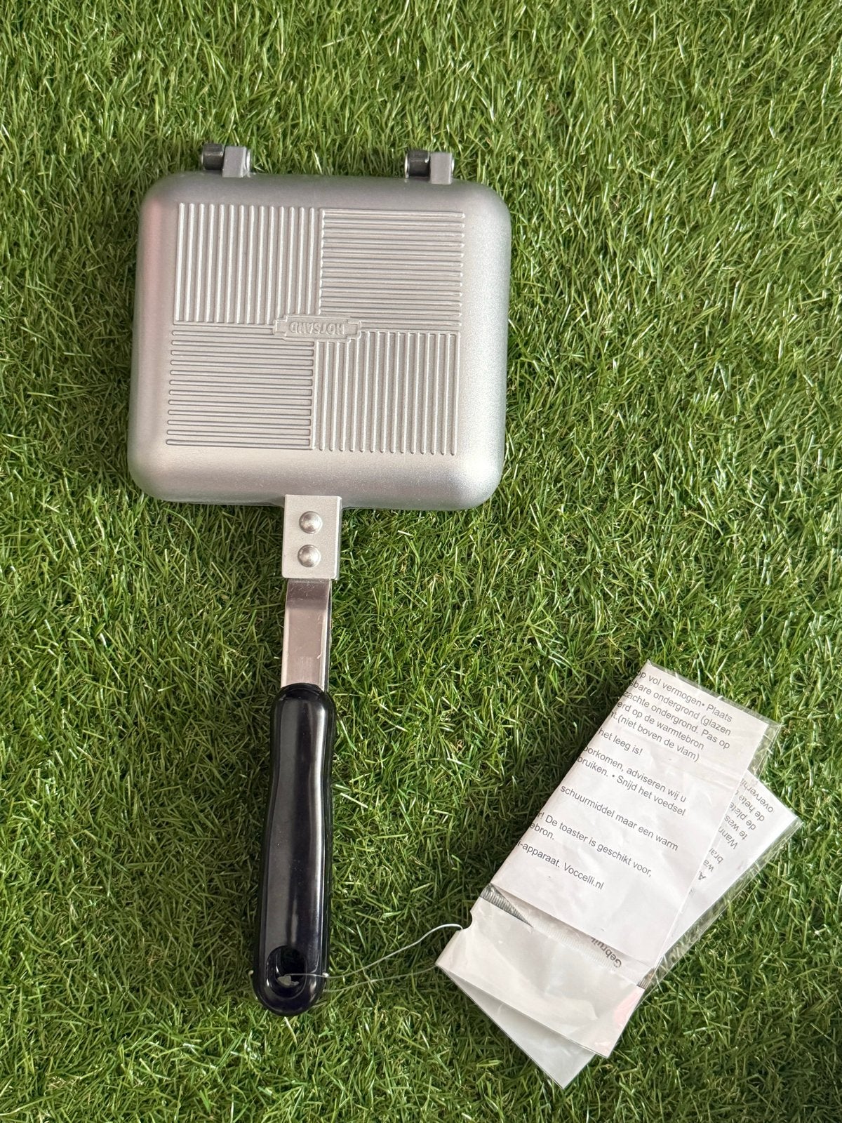 Aluminium Tostimaker - Perfect voor knapperige tosti's, Ophalen of Verzenden, Nieuw