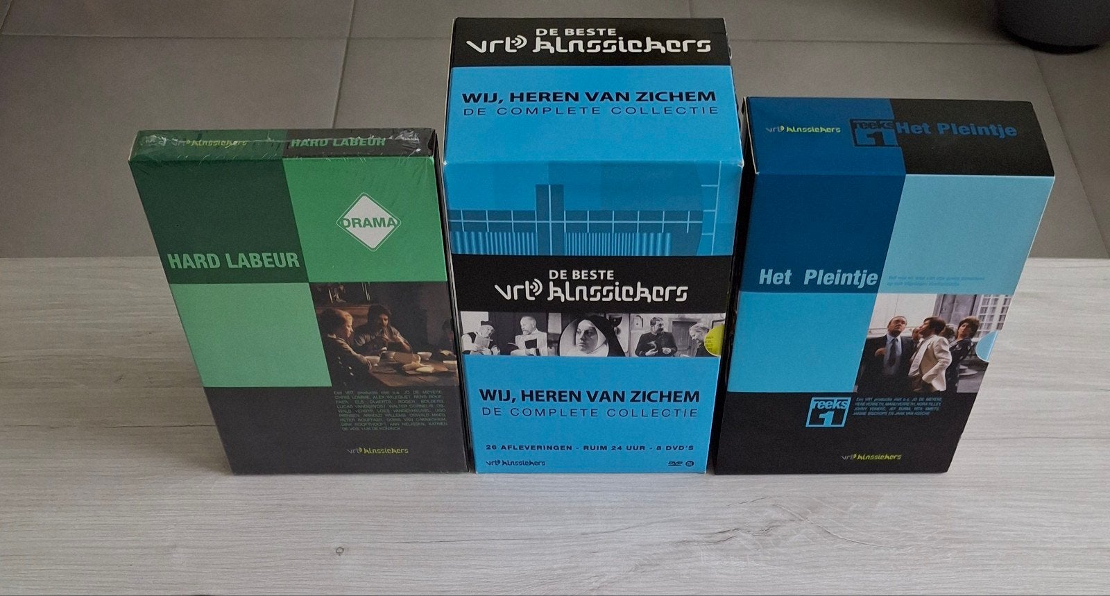 Dvd collectie vlaamse tv klassiekers in een set, Alle leeftijden, Ophalen of Verzenden, Zo goed als nieuw, Komedie