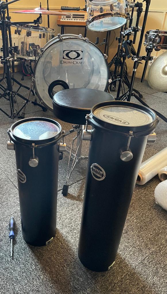 6” Octobans: DutchDrums & DropShopDrums, Muziek en Instrumenten, Percussie, DutchDrums, NL, Ophalen of Verzenden, Zo goed als nieuw