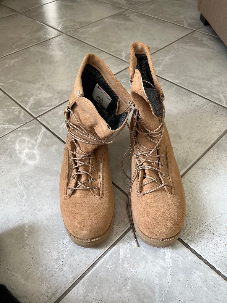 Nieuw paar Belleville legerschoenen maat USA  11,5W, Verzenden, Nieuw, Schoenen