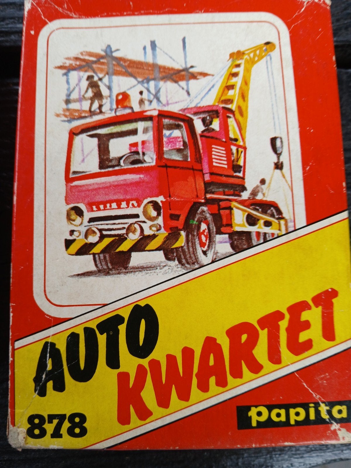 Auto kwartet. papita 878, Ophalen of Verzenden, Gebruikt, Kwartet(ten)
