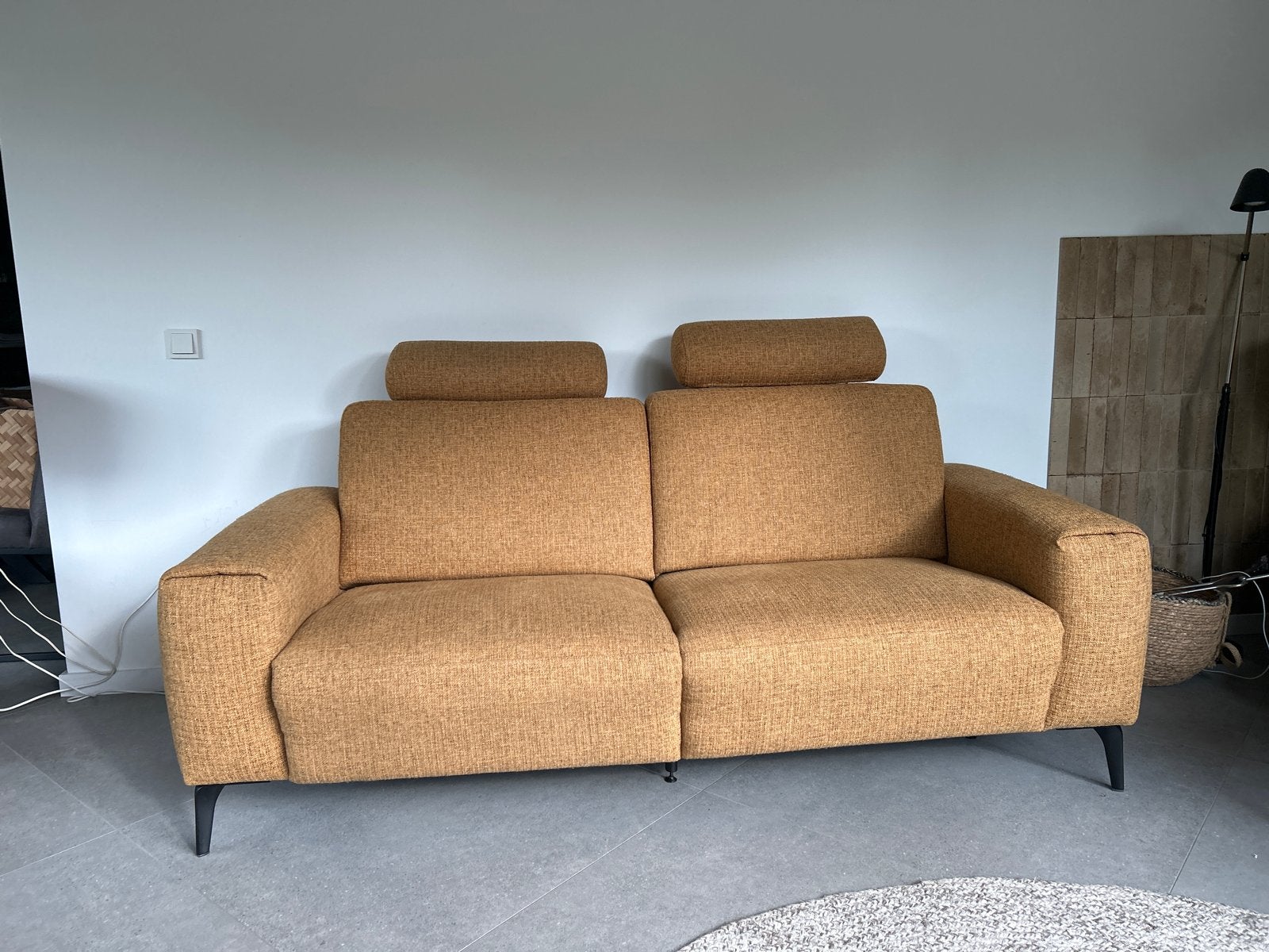 Comfortabele 2-zitsbank met relaxfunctie Montel, 150 tot 200 cm, Tweepersoons, 75 tot 100 cm, Ophalen of Verzenden
