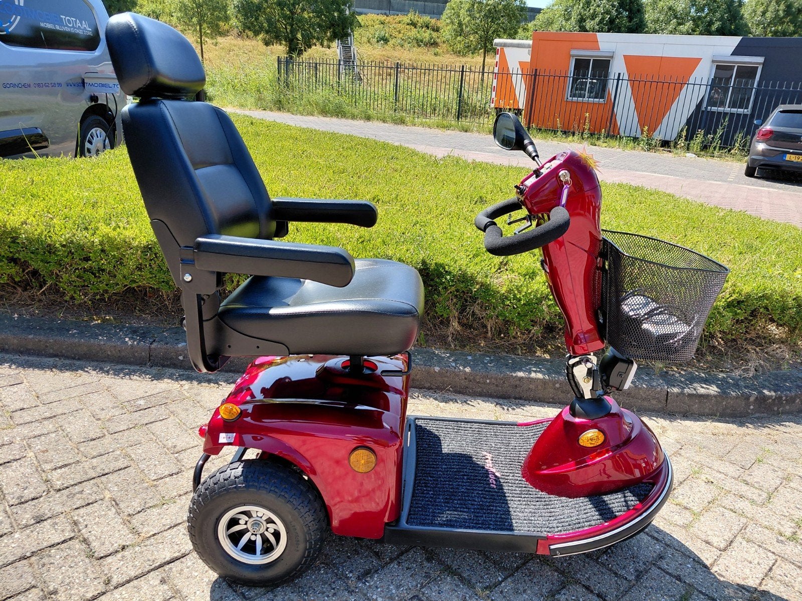 Mango Knightbridge 3-wiel compacte scootmobiel, Ophalen, 10 km/u of minder, Mango, 26 t/m 35 km