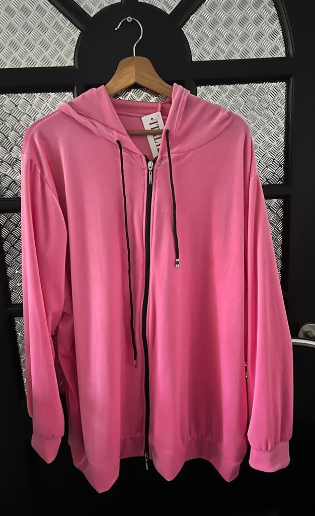 Roze velours huispak, Ophalen of Verzenden, Nieuw, Roze, Broek of Spijkerbroek