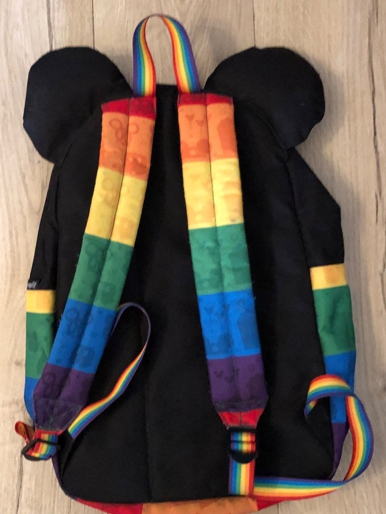 Tas Mickey Mouse gay pride, Verzenden, Mickey Mouse, Zo goed als nieuw, Tas, Koffer of Zak