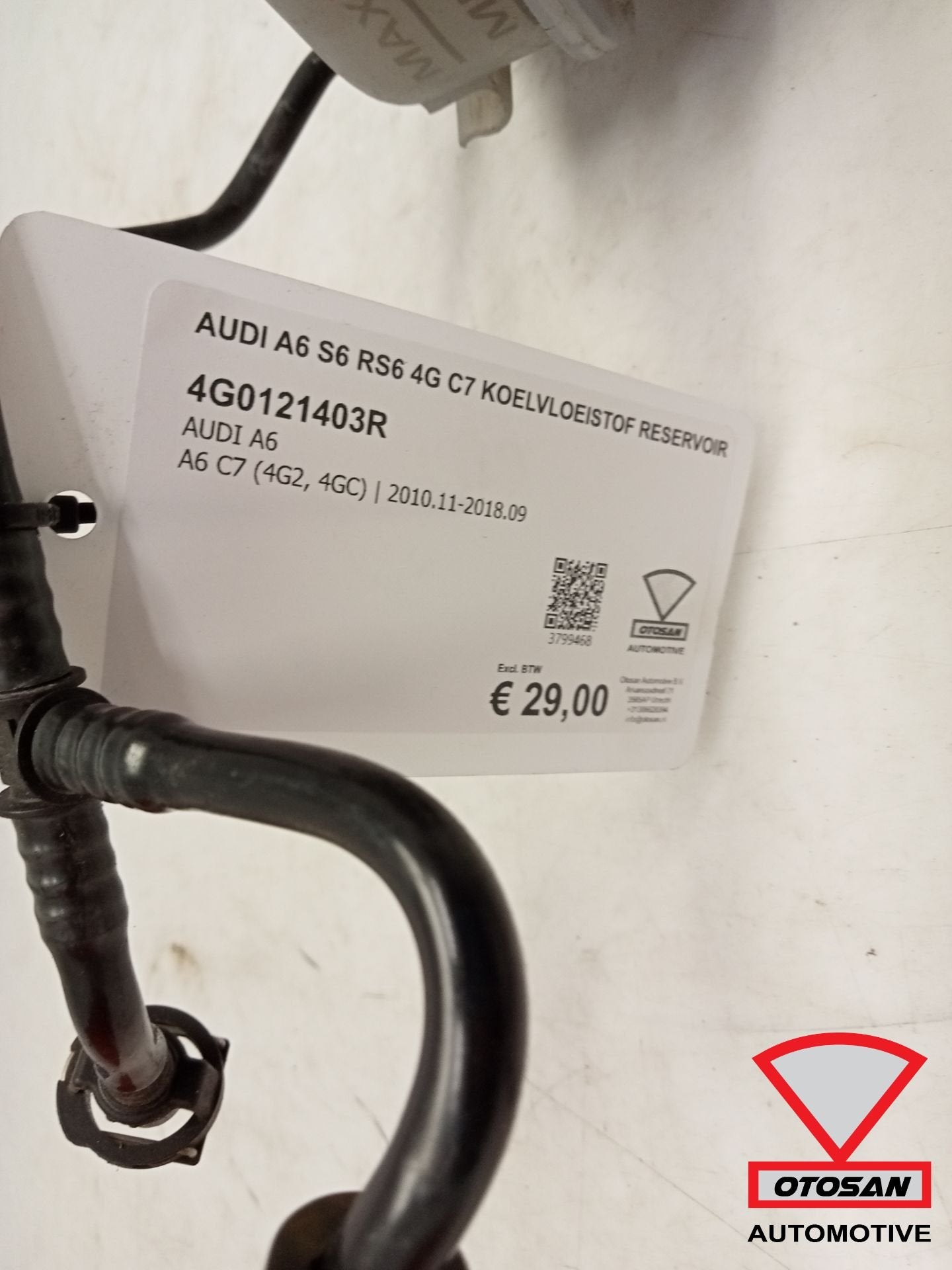 Audi A6 S6 RS6 4G C7 Koelvloeistof Reservoir 4G0121403R, Gebruikt, AUDI AG, Auto-Union-Strasse 1
85045  Ingolstadt, DE, Kundenbetreuung@audi.de