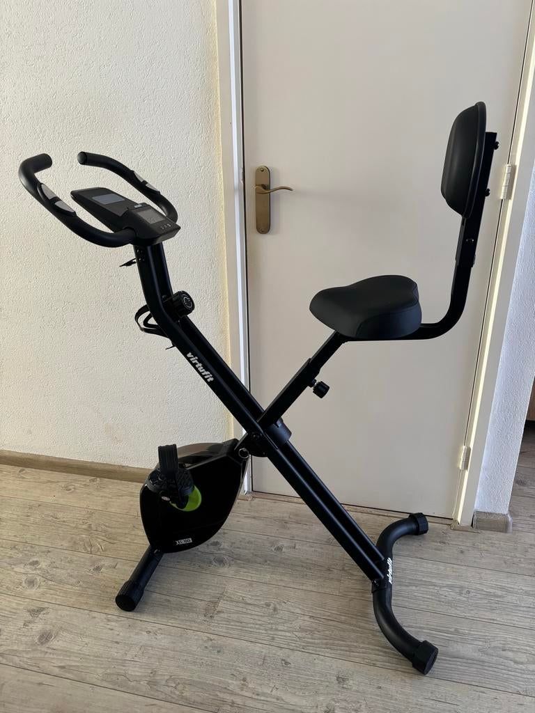 VirtuFit XB100i Opvouwbare Hometrainer met Rugleuning, Ophalen, Nieuw, Metaal, Benen