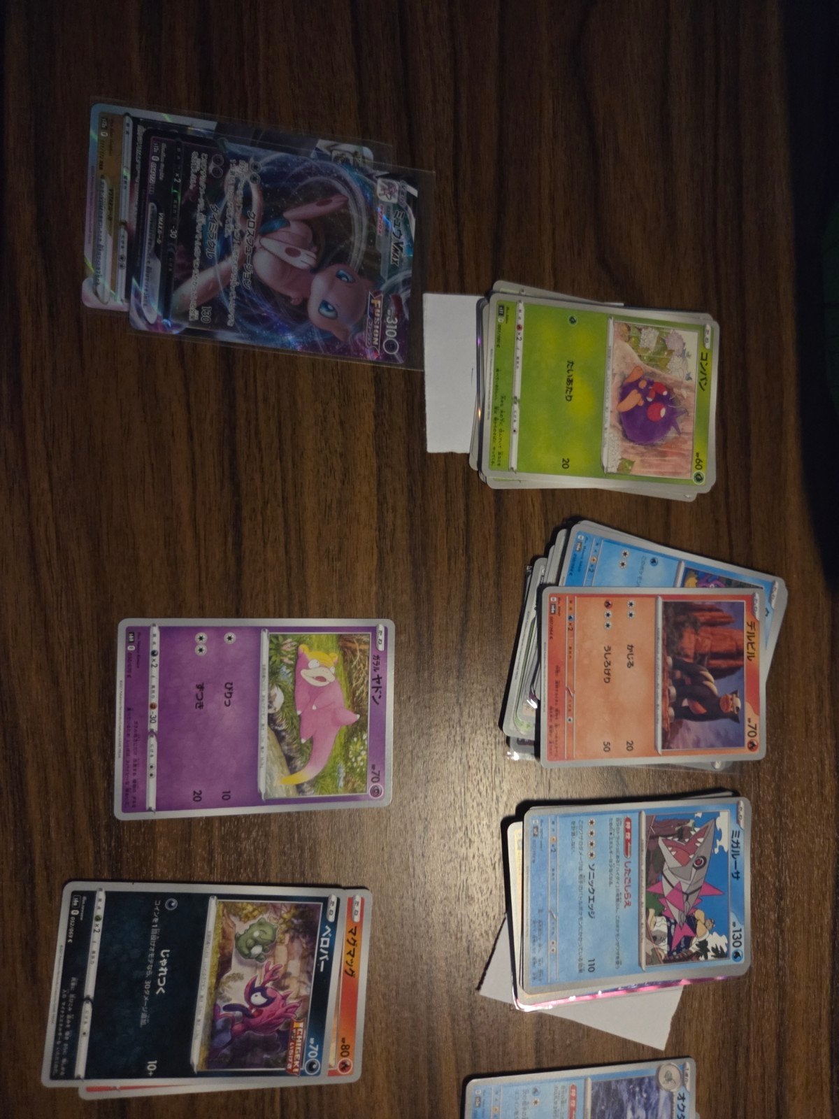Japanse pokemon kaarten, Ophalen, Zo goed als nieuw, Meerdere kaarten, Foil