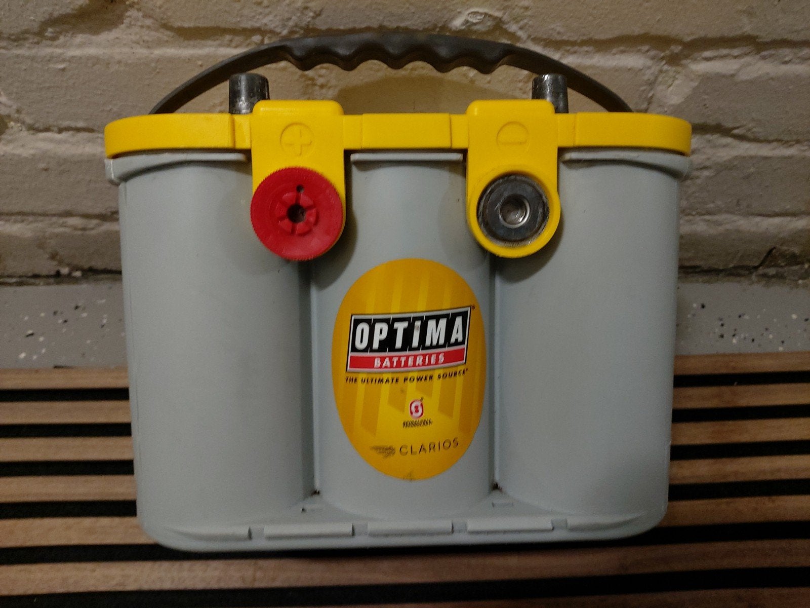 Optima Yellow Top  Accu Start- en Semi-Tractieaccu Zgan 1x, Auto-onderdelen, Gebruikt, Universele onderdelen