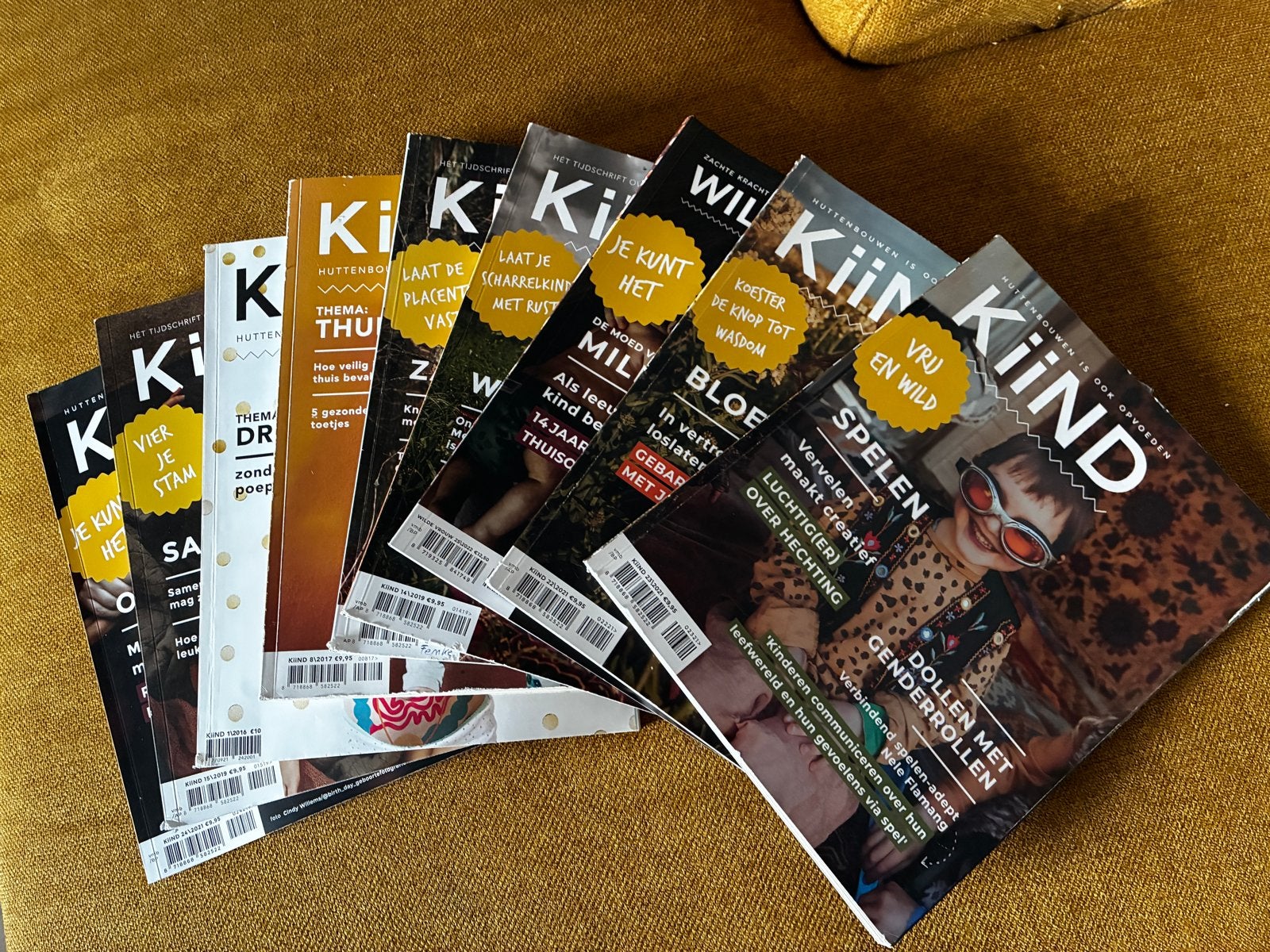 Kiind Magazine Collectie - Diverse nummers, Ophalen, Gelezen, Overige typen