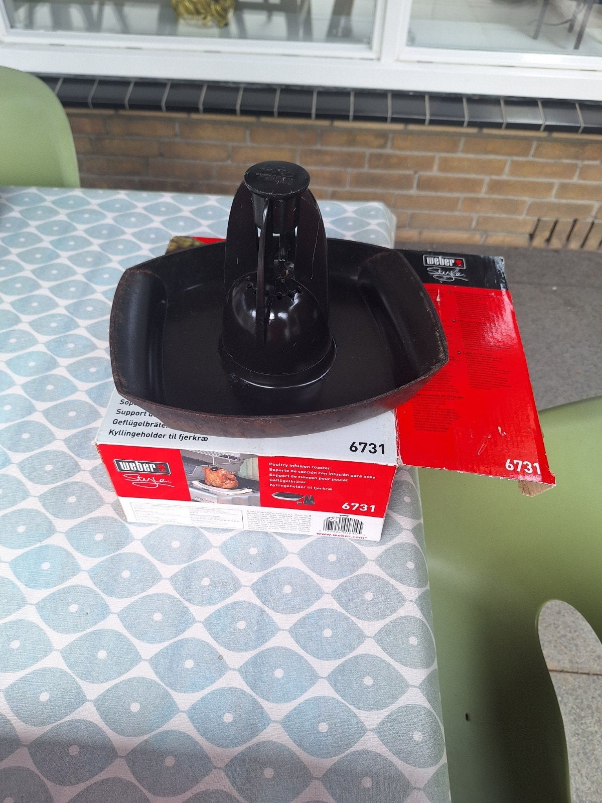 Weber Style Gevogeltehouder, Tuin en Terras, Barbecue-accessoires, Ophalen of Verzenden, Nieuw, Weber