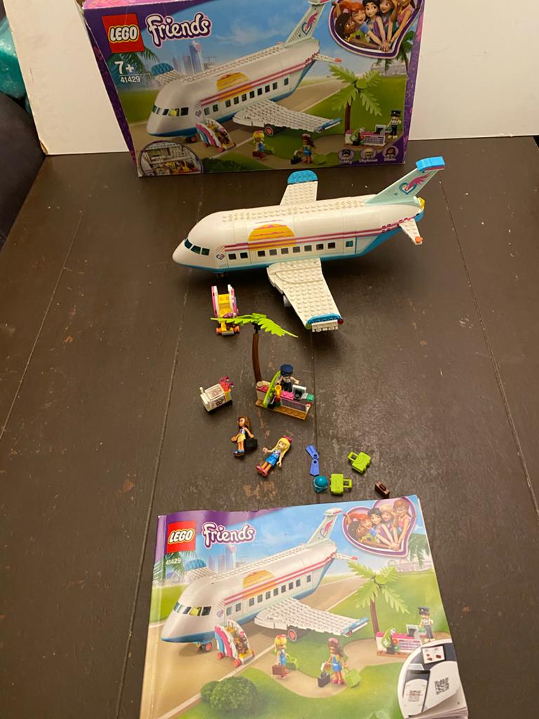 Lego Friends 41429 Vliegtuig van Heartlake City, Lego, Friends, Ophalen of Verzenden, Zo goed als nieuw
