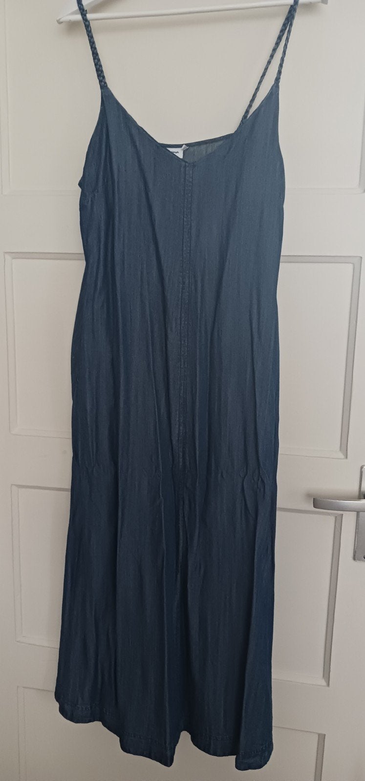 Nümph denim jurk met gevlochten bandjes - Maat 40, Kleding | Dames, Maat 38/40 (M), Blauw, Nümph, Ophalen of Verzenden
