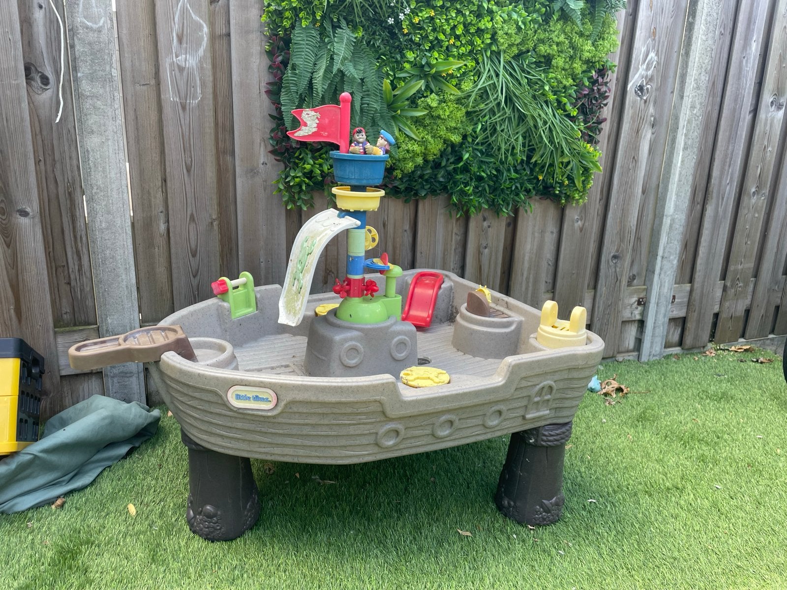 Little Tikes Piratenschip Zand- en Watertafel, Kinderen en Baby's, Speelgoed | Buiten | Zandbakken, Ophalen, Gebruikt