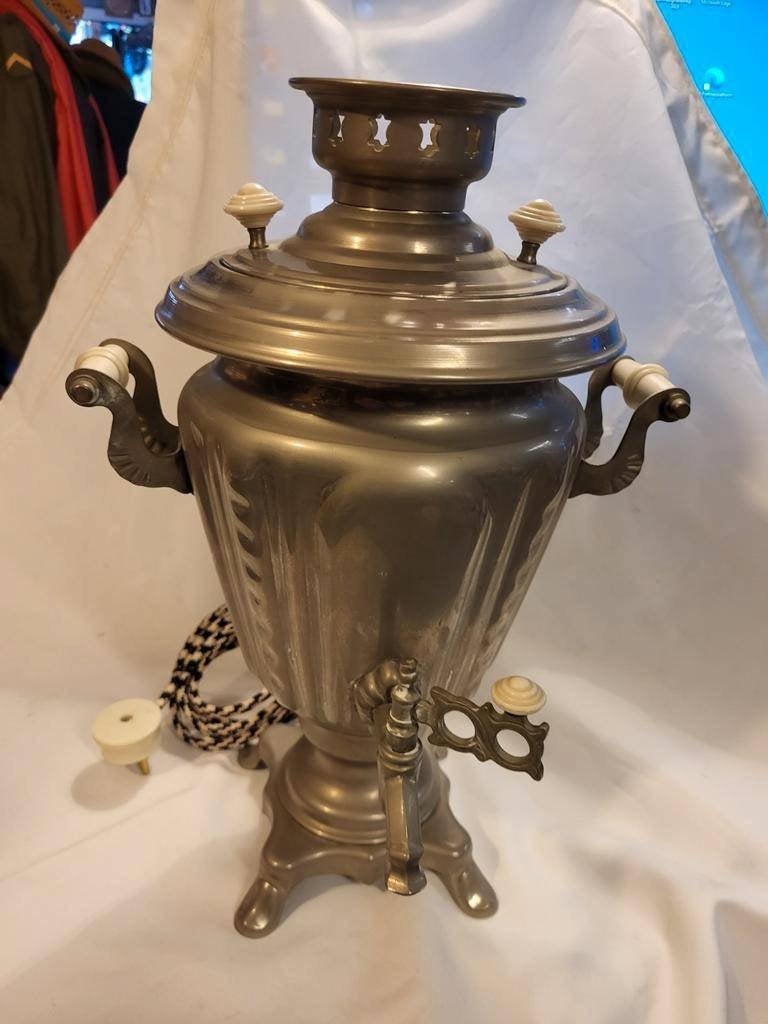 Antieke Samovar - Thee zetten in stijl, Ophalen of Verzenden