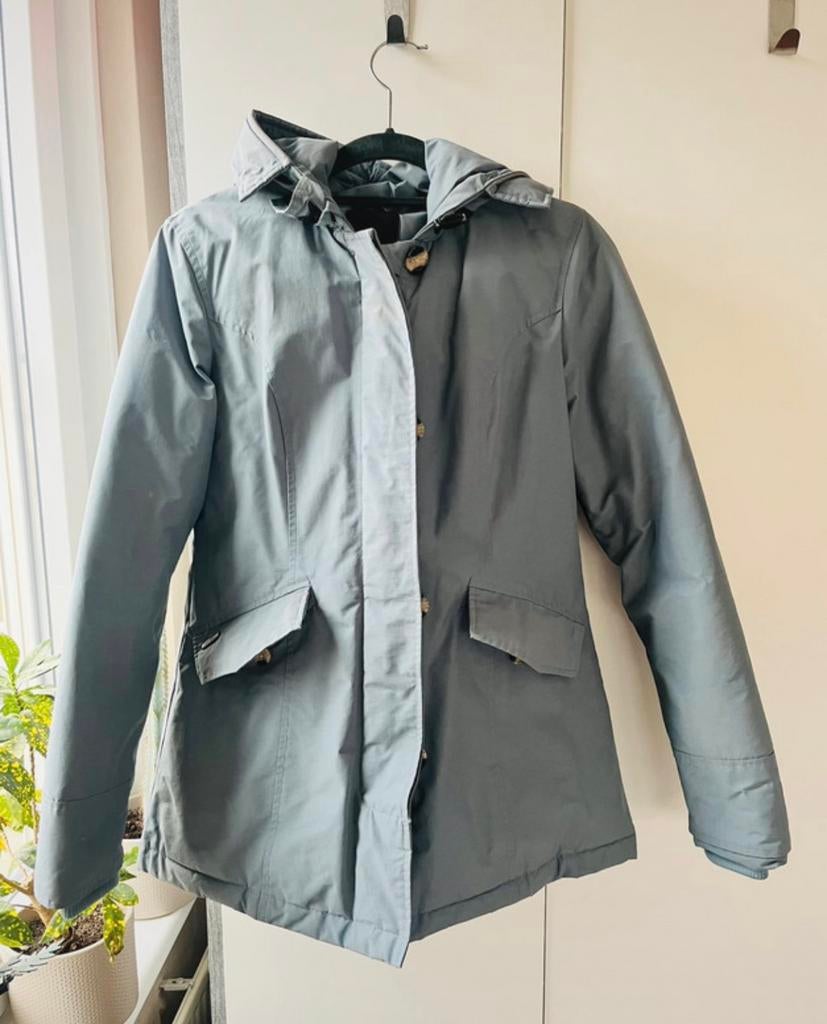 Airforce jas lichtblauw, Ophalen of Verzenden, Zo goed als nieuw, Maat 36 (S), Blauw