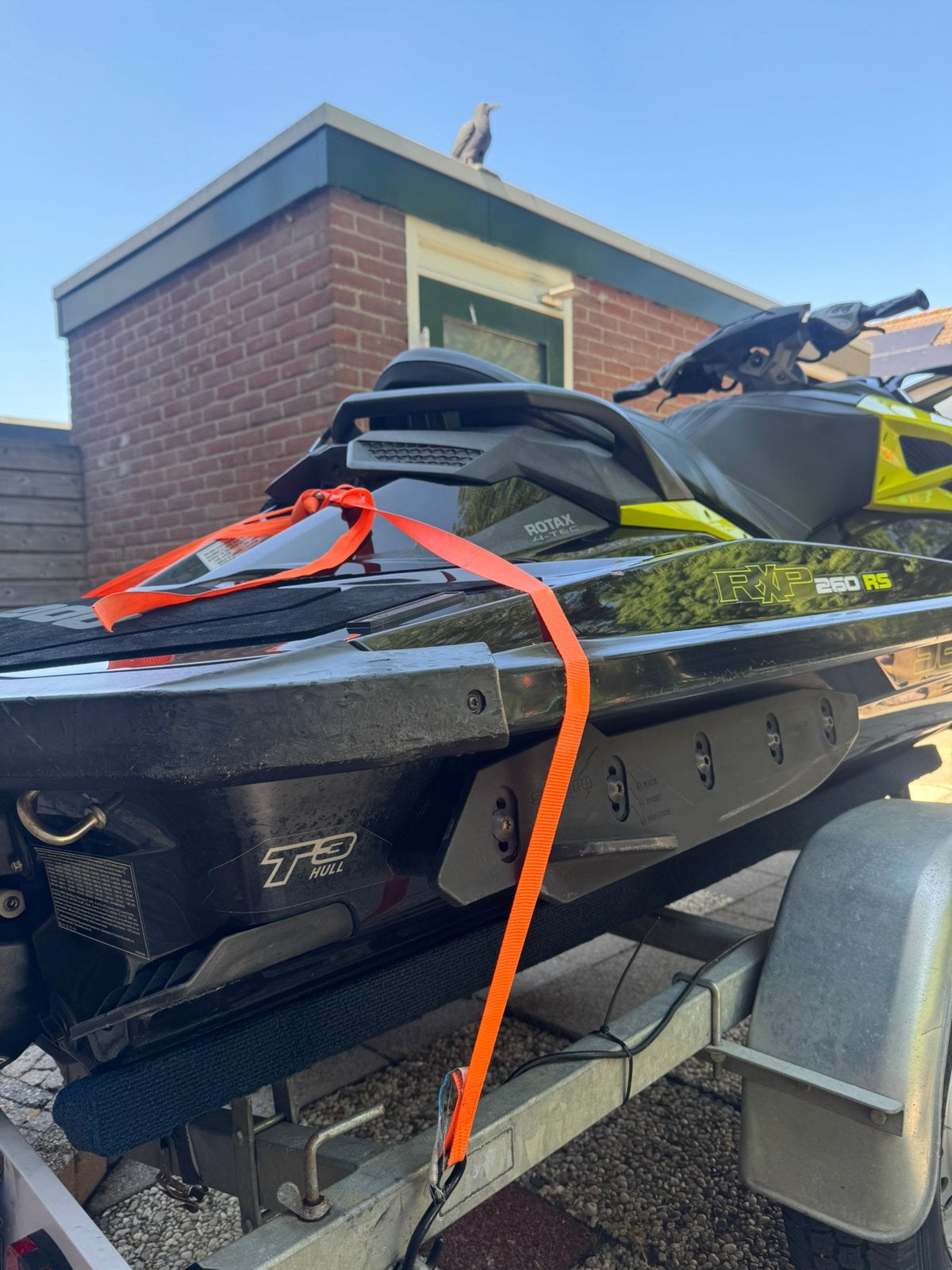 Seadoo RXP RS 260PK supercharged 2016 incl trailer, Ophalen, Gebruikt, Benzine, 200 pk of meer