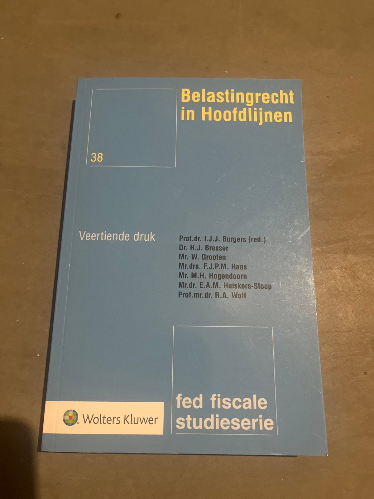 Belastingrecht in Hoofdlijnen - Veertiende druk, Ophalen of Verzenden, Nieuw