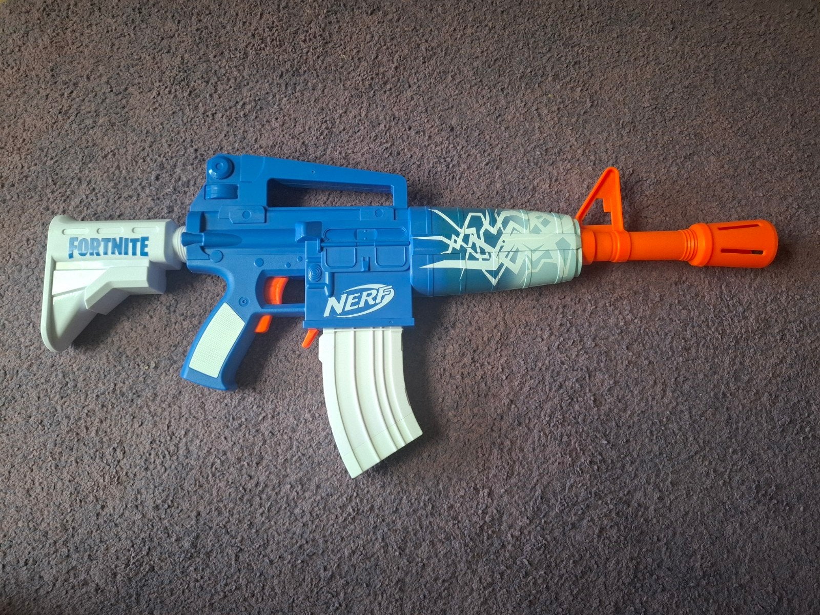 Nerf fortnite blue shock Zgan, Ophalen of Verzenden, Zo goed als nieuw