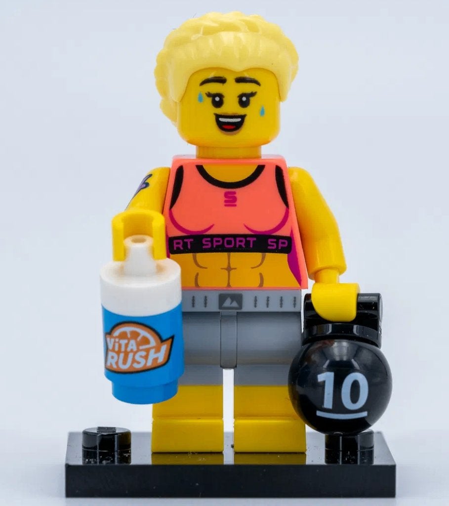 Lego Series 25 Minifigure - Fitnessinstructrice  - NIEUW!, Nieuw, Ophalen of Verzenden, Minifiguren serie, Minifiguur
