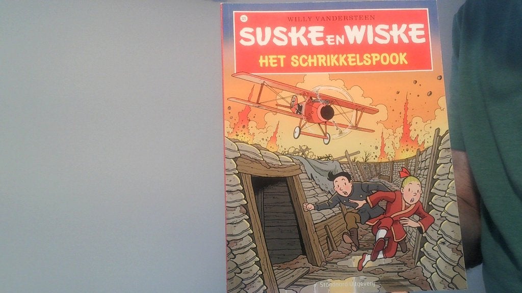 suske en wiske nr 325 het schrikkelspook eerste druk 2014, Eén stripboek, Ophalen of Verzenden, Zo goed als nieuw